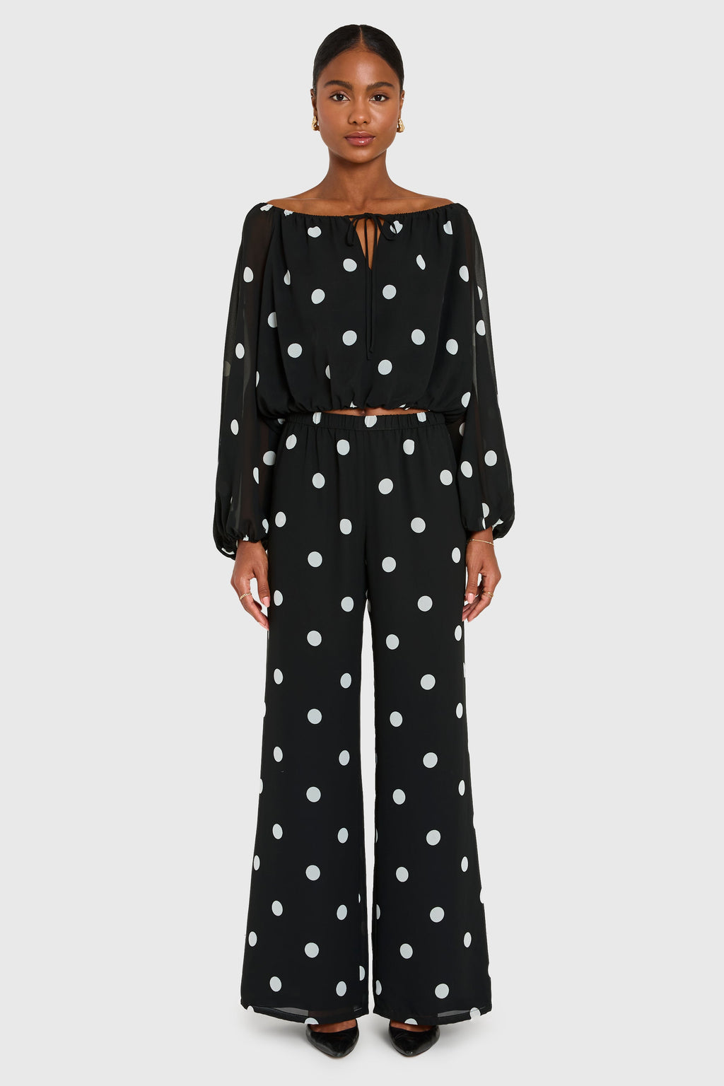 Mariko Pants in Polka Dot